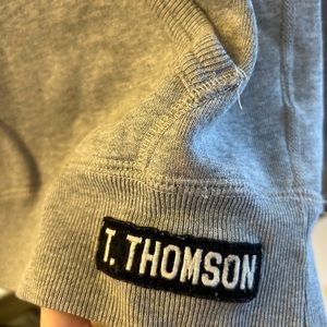 T.Thomson Roots Hoodie Grey